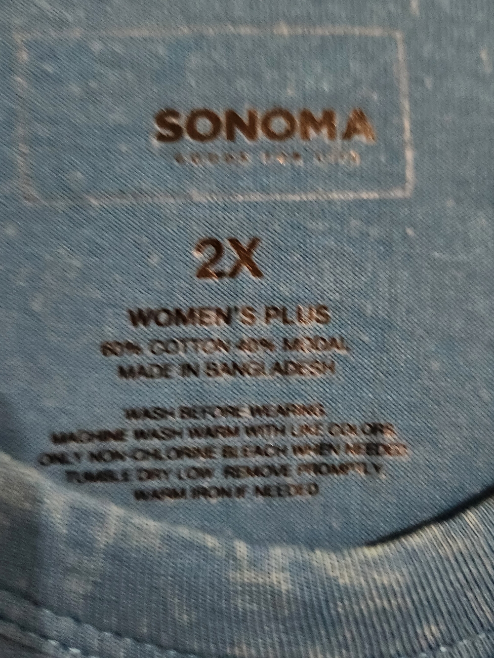 Sonoma Short-Sleeve Tee in Bright Blue - Picture 3 of 6